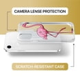 thumbnail image 6 of Case Yard iPhone-XR Case Clear Soft & Flexible TPU Ultra Low Profile Slim Fit Thin Shockproof Transparent Bumper Protective Cover Drop Protective Cell Phone Cases (Classic Flamingo), 6 of 8