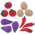 thumbnail image 1 of 12 piezas de simulación de vegetales, modelo de vegetales en miniatura, modelo de vegetales falsos, accesorios para fotografías, 1 of 6