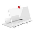 thumbnail image 5 of Latrodar Phone Screen Magnifier Stereoscopic Amplifying 14 Inch Desktop Folding Stand Bracket Affordable&High-Quality White 14.4x9.6 Inch Home Decor, 5 of 5