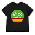 thumbnail image 3 of Spain Vox Dashing Men's Cotton Short Sleeve HD Print Tee for Casual T-Shirt Crew Neck Top Black 3XL, 3 of 7