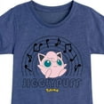thumbnail image 3 of Pokémon - Jiggypuff Music Notes - Youth Girls Short Sleeve Graphic T-Shirt, 3 of 5