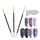 thumbnail image 5 of Pluma de dibujo para decoración de uñas, 3 piezas, dibujo para decoración de uñas, pluma para tallar flores, herramientas de manicura diseñadas a medida, 5 of 9