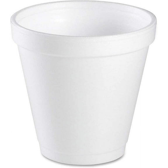 4 Oz Foam Hot / Cold Cups 50 / Bag in White