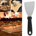 thumbnail image 4 of SHISUYAN 2 Pcs Grattoir de Gril Robuste Multi-Raclette Outil de Cuisine pour et Cuisson (Noir+argent), 4 of 7