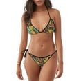 thumbnail image 1 of Fotbe Robot and Monsters Traje de Baño para Mujer de Dos Piezas – Bikini Sexy de Tirantes Tipo Halter con Diseño Triangular, 1 of 6
