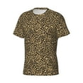 thumbnail image 3 of Rocae Leopard Print for Men's Moisture-Wicking Crew Tee - T-Shirt for Sports, Outdoor Activities, and Casual Wear3X-Large, 3 of 9