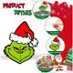 thumbnail image 5 of Christmas Decorations Clearance!! Christmas E-lf Pendants Merry Christmas Decor Hanging String Craft Design Decor for and Crafts Christmas Holiday Wedding Party Supply, 5 of 8