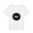 thumbnail image 2 of B91xZ T-Shirt de Pâques pour Garçons Manches Courtes Col Rond T-Shirt Enfant Résistant, Blanc 3-4 Ans, 2 of 3
