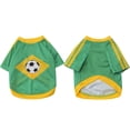 thumbnail image 2 of 2026 World Cup Pet T-Shirt Breathable Mesh Fabric Pet Tee Short Sleeve Soft Summer Kitten Top for Small Dogs Puppy XS-XXL Sports Fan Festival Party Outfit, 2 of 4