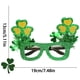 thumbnail image 3 of Gafas de Sol Verdes con Tréboles Del Día de San Patricio, Montura Festiva para Fotos y Celebraciones., 3 of 6