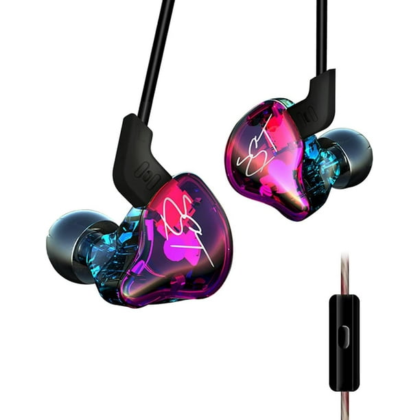Y KZ Headphones KZ ZST Colorful Hybrid Banlance Armature with