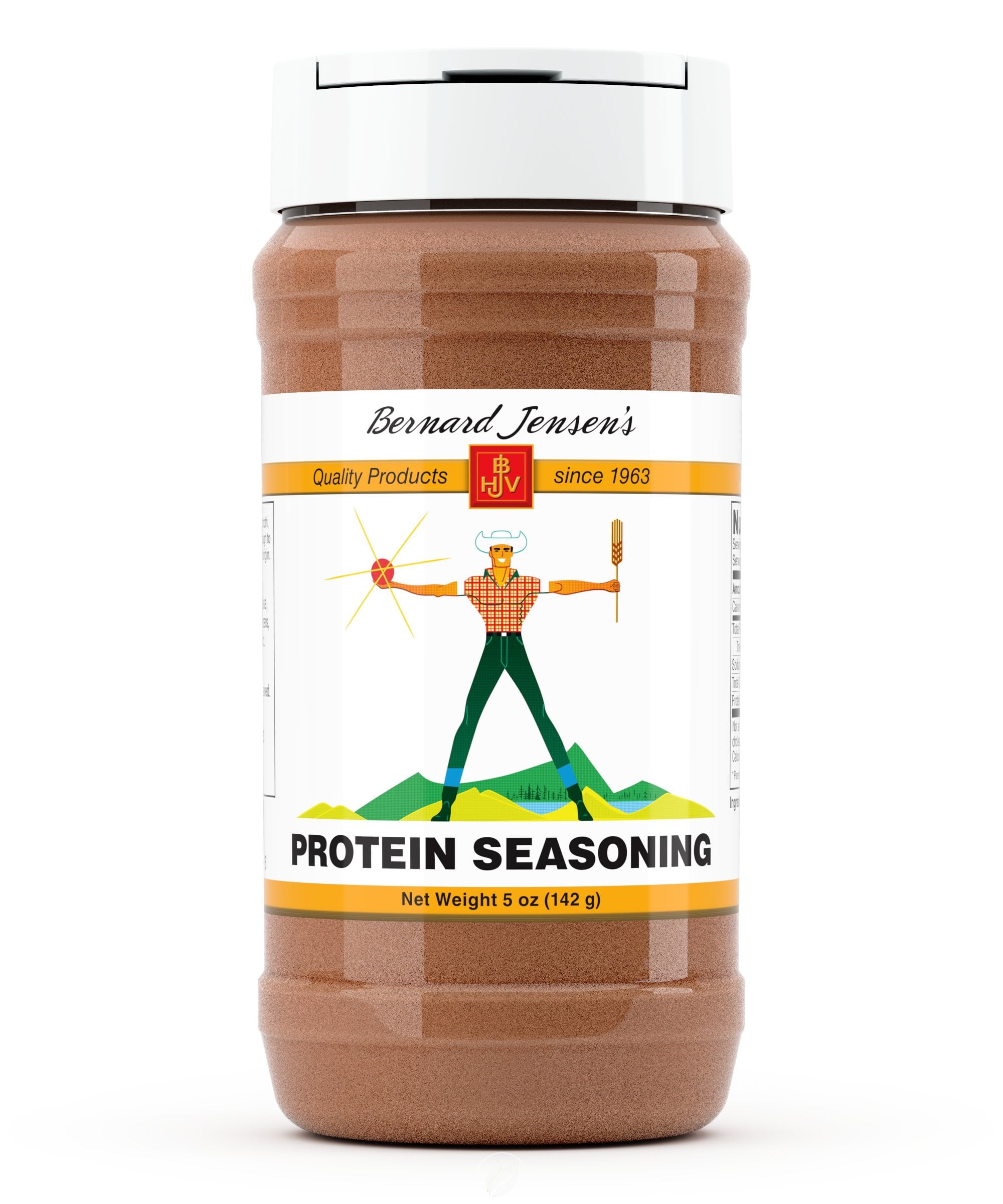 Bernard Jensen Products Protein Seasonin, 5 oz powder [Health and