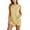 Yellow, variant on Lentta Women's Summer Sweater Set Sleeveless Knit Pullover Top Matching Shorts 2 Piece Beach Vacation Outfits