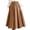 Khaki, variant on Business Casual Skirts for Women A Line Pleated Dressy Work Midi Skirts with Pockets