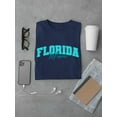 thumbnail image 3 of Florida Miami Retro Sports T-Shirt Men -Image by Shutterstock, Male Large, 3 of 4