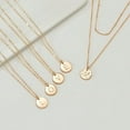 thumbnail image 7 of MINKUROW Gold Initial Layered Necklaces for Women,14K Gold Plated Coin Letter Necklace Skinny Bar Stacking Necklace Coin Necklace Layer Necklace Multi Bar Layering Gold Choker Necklaces Jewelry, 7 of 7