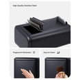 thumbnail image 7 of 3.2 Gallon Stainless Steel Step Kitchen Trash Can with Soft-Close Lid & Removable Inner Bucket, Rectangular Waste Recycling Bin for Home Office - Black, 7 of 7