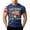 Blue, variant on LWavelet Men's 250 Anniversary USA Shirt American Flag T Shirt 250 Years America Anniversary Shirt Patriotic Shirts Tops