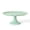 Green, variant on Martha Stewart Patterson 10" x 5.1" White Round Stoneware Cake Stand