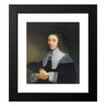 thumbnail image 2 of Govert Flinck 12x14 Black Modern Framed Museum Art Print Titled - Portrait of Dorothea Berck of Alblasserdam&nbsp;(1593-1684), Wife of Joseph Coymans, 2 of 5