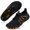 Black-Orange, variant on BERANMEY Barefoot Shoes for Women & Men Wide Toe Box Hiking Water Shoes Non-Slip Breathable Swim Surf Shoes for Beach Pool Aqua Running & Walking Fast Drainage & Waterproof Design