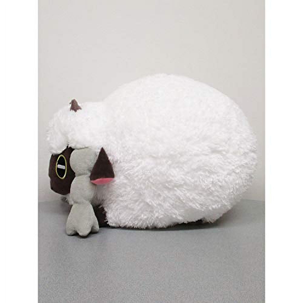 Sanei PZ56 Pokemon Mochifuwa Large Wooloo 13-inch Stuffed Plush