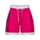 thumbnail image 5 of Puntoco Pantalones cortos de algodón para mujer Pantalones cortos casuales con bolsillos elásticos y cordones con ilustración de verano para mujer, 5 of 5