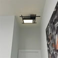 thumbnail image 4 of VONN Radium 19" Aluminum ETL Certified Integrated LED Ceiling Fixture in Black, 4 of 13