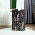 thumbnail image 6 of Yayeee Freestanding Laundry Hamper with Handle Collapsible Large Storage Basket for Clothes, Dark Flowers Pattern, 6 of 7