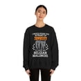thumbnail image 4 of Push You In Front of Zombies save Belgian Malinois Unisex Sweatshirt S-2XL, 4 of 9