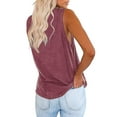 thumbnail image 2 of Sherrylily Women Tank Tops Crew Neck Sleeveless Casual Loose Fit Tee Shirts S-2XL, 2 of 7
