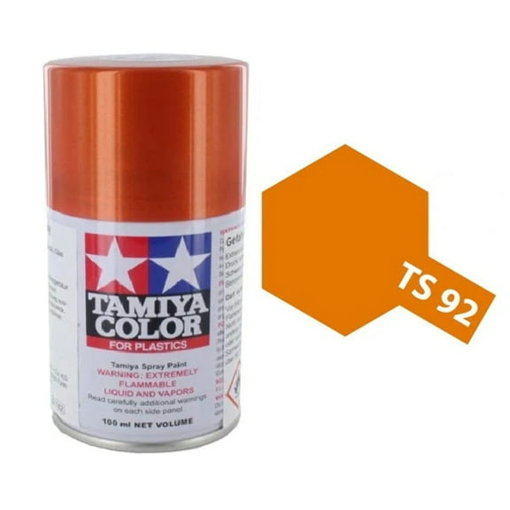 Tamiya 85092 TS-92 Metallic Orange Lacquer Spray Paint 100ml TAM85092