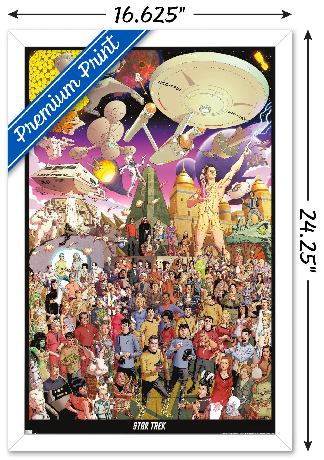 Star Trek: Universe - Dusty Abell Illustration Wall Poster