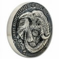 thumbnail image 3 of 2023 Ivory Coast 2 kilo Antique Silver Big Five Africa: Elephant, 3 of 4