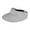 Grey, variant on Juniper J7257 Microfiber Como Visor - White