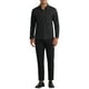 thumbnail image 2 of CAMISA DE NEGOCIO FORMAL DE MANGA LARGA CON BOTONES PARA HOMBRE S COLOR NEGRO, 2 of 4