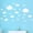 White, variant on Vikakiooze Home Decor 24PCS Smiling Face White Clouds Vinyl Decal Art Wall Sticker DIY Home Room Decor