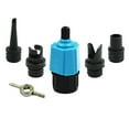 thumbnail image 3 of Pump Adapter Alloy Widely Applicable Adapters Practical Inflatable Pump Air Valve Adapters Multifunctional Board Simple Installation Kayak Accessories Convertor Blue, 3 of 7