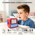 thumbnail image 6 of AI Voice Sticker Printer for Kids Ages 3-12 | Kidzville Stampi | Inkless Thermal | 6 BPA-Free Rolls | Gift Girls Boys, 6 of 8