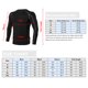 thumbnail image 5 of Camisa deportiva para hombre Capa base elástica de secado rápido O cuello largo, 5 of 8