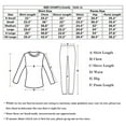 thumbnail image 3 of Ropa interior térmica para mujer Traje de pantalón ultra suave capa base esquí, 3 of 5
