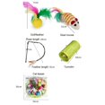 thumbnail image 3 of Juguetes para gatos LIUYMXG 21 piezas interactivos colores aleatorios, 3 of 5