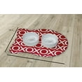 thumbnail image 2 of Simply Daisy Hugs and Kisses Fish Shape Pet Feeding Mat for Cats, 2 of 3
