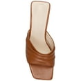 thumbnail image 3 of H Halston Womens Luanda Faux Leather Embossed Heels, 3 of 3