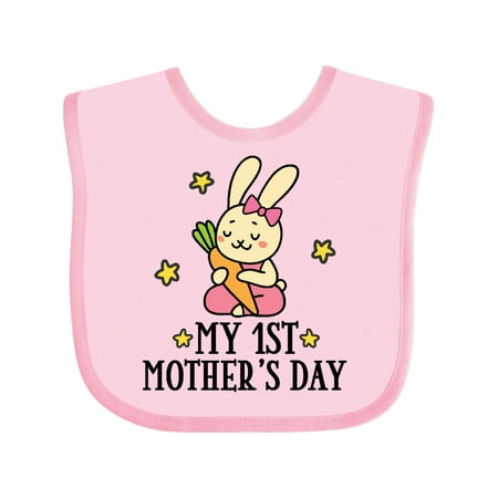 

Inktastic 1st Mothers Day Outfit Girls Gift Baby Girl Bib