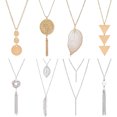 thumbnail image 1 of Minnieouse Conjunto de collar de moda Collares de estilo simple universal para mujer Conjunto 1 Ropa, zapatos y accesorios Miscelánea conjunto 5 Minnieouse AP009286-05, 1 of 6