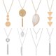 thumbnail image 1 of Sonducket Conjunto de collar de moda Collares de estilo simple universal para mujer Conjunto 1 Ropa, zapatos y accesorios Miscelánea conjunto 5 Sonducket AP009286-05, 1 of 6