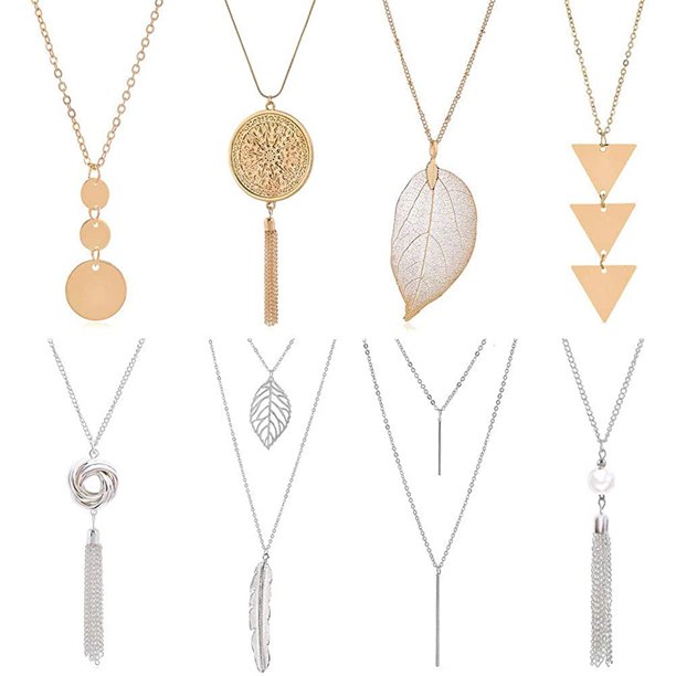 Sonducket Conjunto de collar de moda Collares de estilo simple universal para mujer Conjunto 1 Ropa, zapatos y accesorios Miscelánea conjunto 5 Sonducket AP009286-05