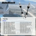 thumbnail image 3 of AutoShack Front ATV Axle Shaft Assemblies for Polaris, Sportsman 500 6x6 2000-2008 Sportsman 500 HO 2001-2004 Magnum 325 4x4 2000-2002 Xpedition 425 2000-2002, Left and Right, Pair, 3 of 5