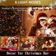 thumbnail image 2 of Fairy Lights MAY CLAFFY, 100 LED, 10 m, alimentación por USB, 8 modos, blanco cálido, 2 of 7